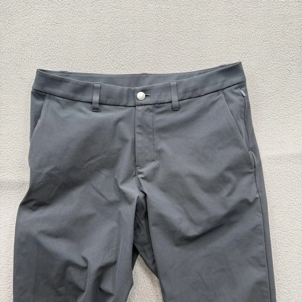 Lululemon Pants‎ Mens 32x29 Gray Chino Slim Tapered Casual Office LM5AC4S 03